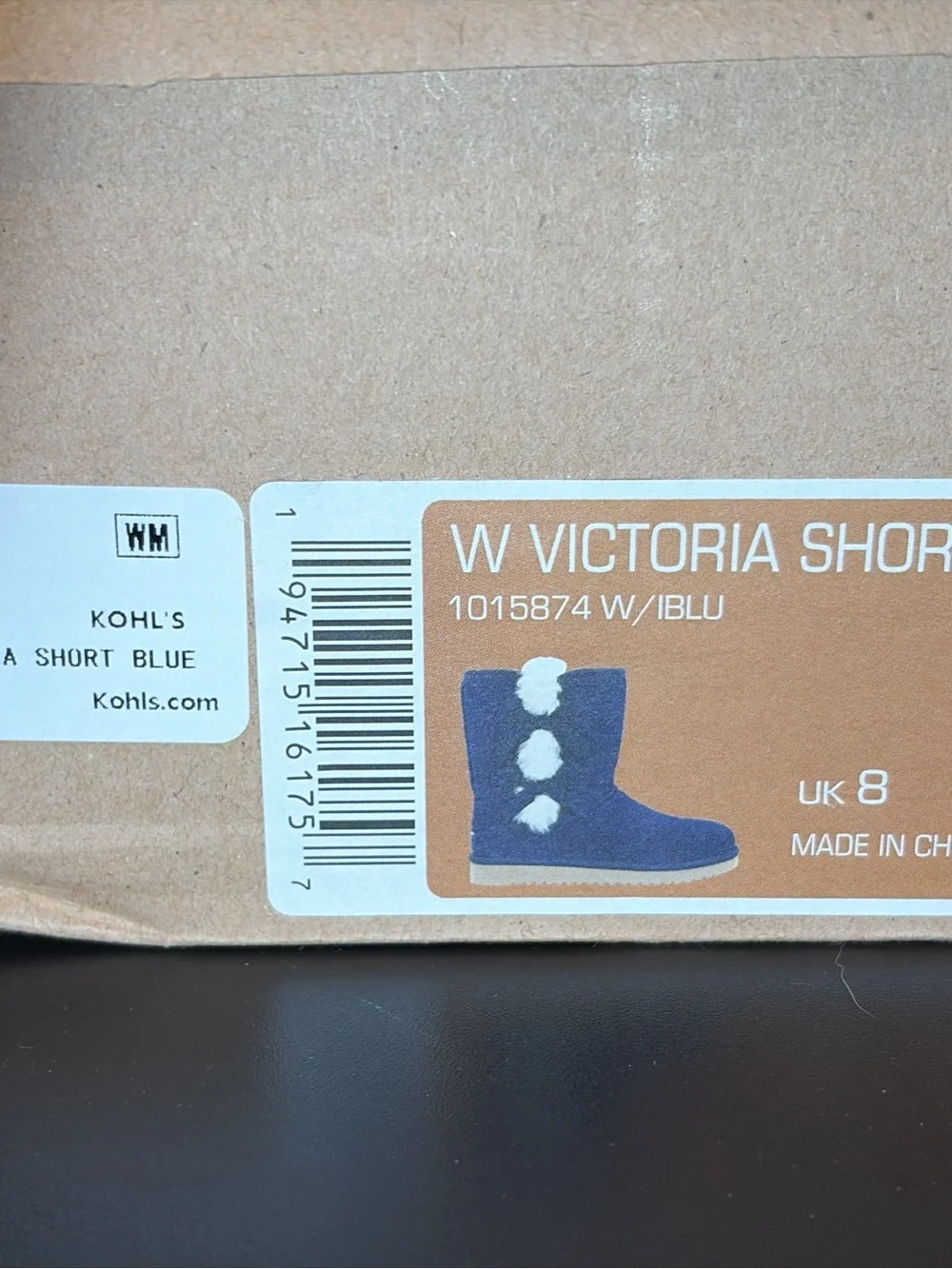 Women's Navy Suede Plush Fur-Trim Mid-Calf Boots